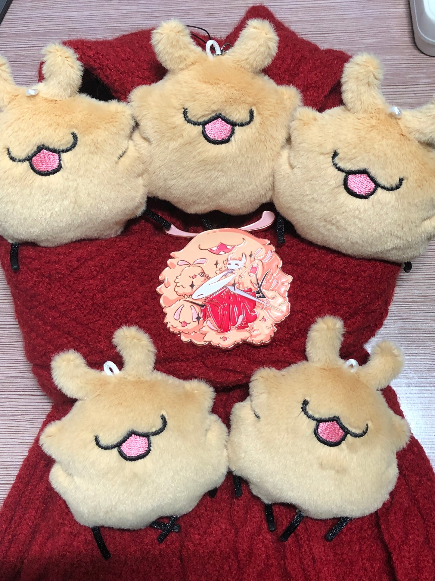 Hollow Knight The Knight & Hornet & Fleas Badge