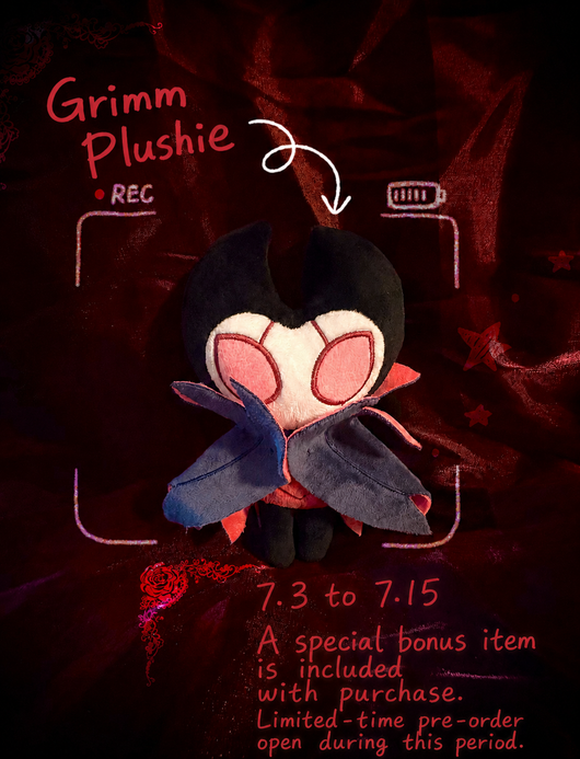 Hollow Knight Grimm Plushie 15cm